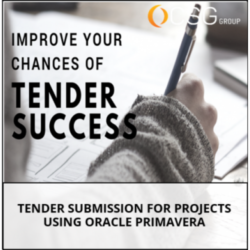 Tender Submission for Projects using Oracle Primavera
